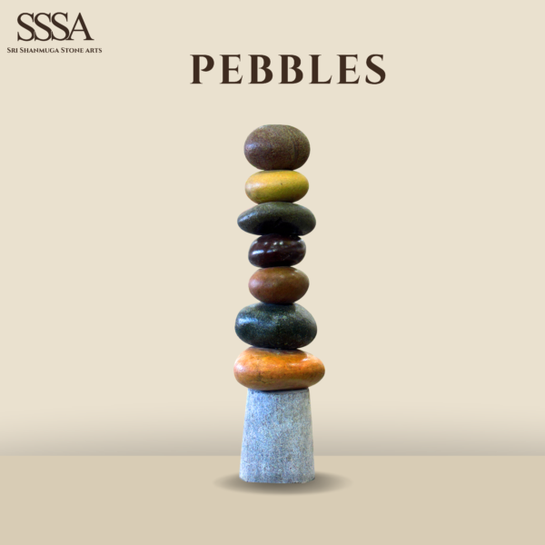 Premium Handcrafted Stone Pebble Decor – Perfect for indoor & outdoor aesthetics!