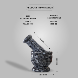 Granite Mortar and Pestle