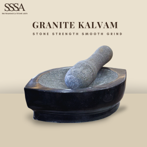 Granite Kalvam  Traditional Hand Grinding Stone