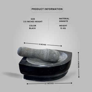 Granite Kalvam  Traditional Hand Grinding Stone