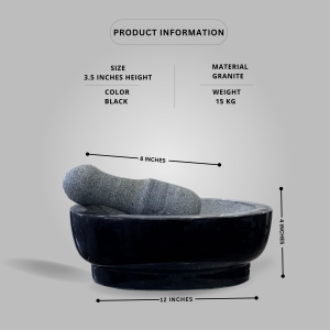 Granite Kalvam Traditional Hand Grinding Stone