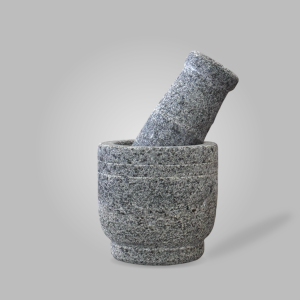 Granite Mortar and Pestle Rough