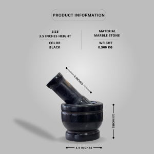 Marble Mortar & Pestle small