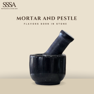 Marble Mortar & Pestle small