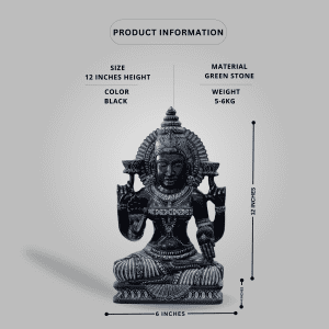 Stone Lakshmi Statue