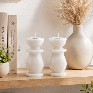 Marble Tea Light Candle Stand