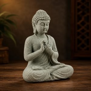 Sandstone Buddha Statue for Home & Office Decor