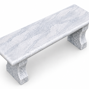 STONE BENCH WHITE