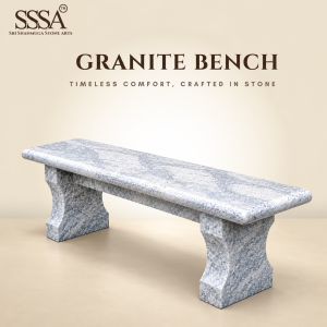 STONE BENCH WHITE